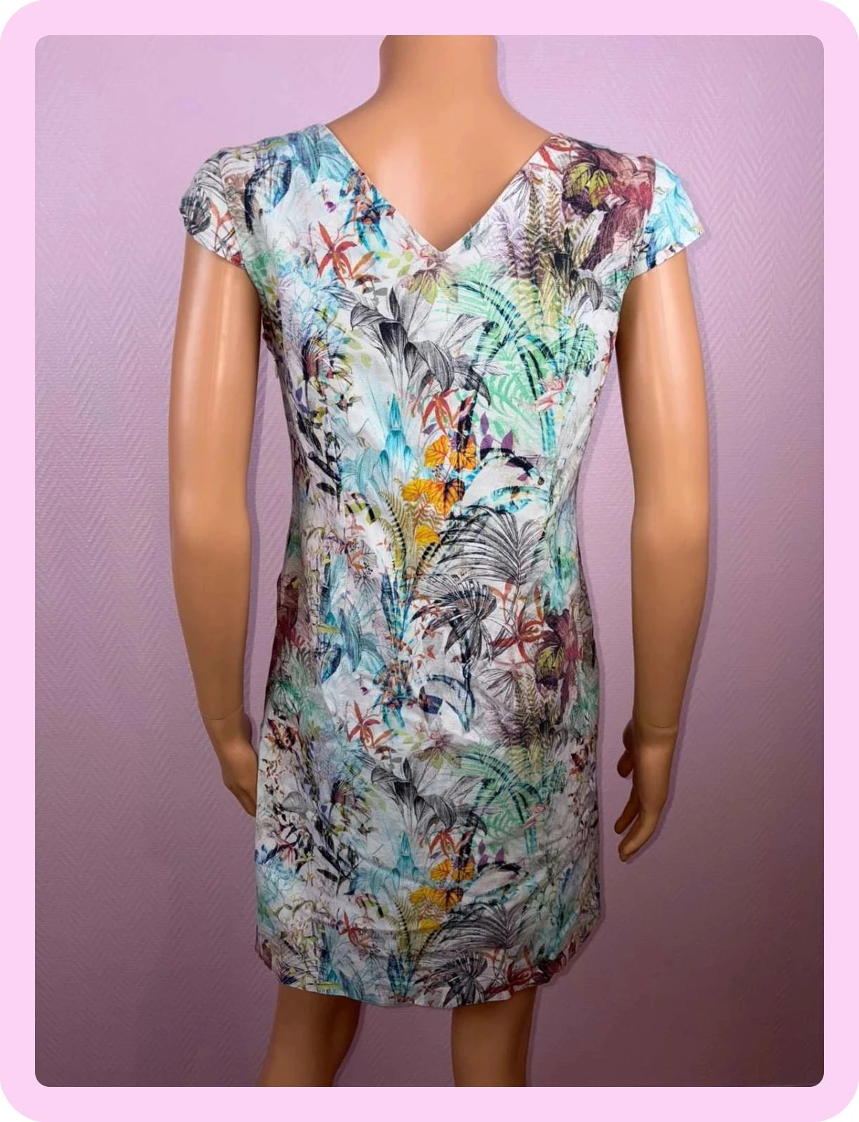 Vestido feminino, rio da Lua, tamanho 40 – photo 4